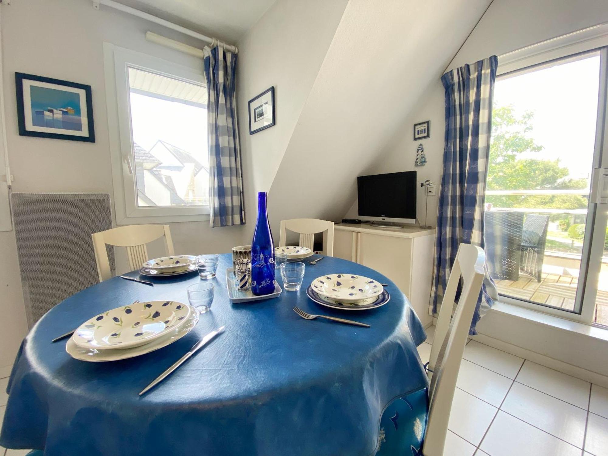 Gaelle - Studio Balcon, Proche Ty Bihan - Ud68 Carnac Værelse billede